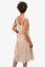 Ermanno Scervino Cream Silk Lace Dress Size 38