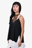 Dorothee Schumacher Black Silk/Lace Tank Top Size 4
