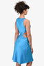 Alexis Blue Cut-Out Side Sleeveless Midi Dress Size M