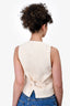 Apiece Apart Linen Beige Waistcoat Size 2