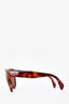 Celine Brown Tortoise Shell Oversize Framed Sunglasses