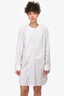 Stella McCartney White Cotton Poplin Bib Tunic Size 40