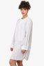 Stella McCartney White Cotton Poplin Bib Tunic Size 40