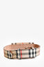 Burberry Beige Canvas Pocket Detailed Belt Size 70/28