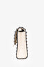 Valentino White Leather Rockstud Crossbody