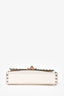 Valentino White Leather Rockstud Crossbody