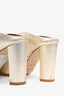 Mules Malone Souliers à talons Or/Argent Pointure 37,5