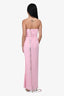 House of CB Pink Drape Detailed Maxi Dress Size S