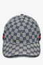 Gucci Navy Supreme Canvas Hat Size XL