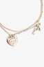 Tiffany & Co. Sterling Silver Heart&Key Bracelet
