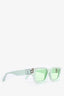 Louis Vuitton Mint Green 1.1 Millionaires Square Sunglasses