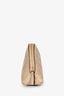 Gucci Brown Leather GG Supreme Pouch