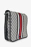 Gucci Navy Canvas GG Supreme Messenger Bag