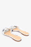 Reformation Blue/White Floral Sandals Size 5