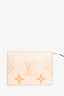 Louis Vuitton Cream Empreinte Leather 'By the Pool' Toiletry Pouch 26