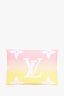 Louis Vuitton 2021 Pink/Yellow Monogram 'By the Pool' Kirigami GM Pouch
