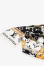 Louis Vuitton Silk Black/White Monogram Chain Bandeau Twilly