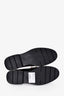 Stuart Weitzman Black Patent Leather Faux Pearl Embellished Loafers Size 37.5