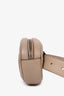 Gucci Beige Leather 'GG' Marmont Matelassé Belt Bag (As Is)