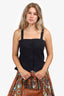 Horses Atelier Black Bustier Tank Top Size 2