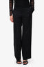Jean-Paul Gauthier Black Wide Leg Snap Closure Trousers Size 6