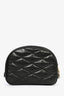 Trousse à cosmétiques « Lolita » en cuir noir matelassé Saint Laurent