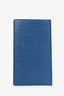 Louis Vuitton Blue Epi Leather Bifold Wallet (As Is)