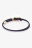 Louis Vuitton 2024 Black Leather Bloom Bracelet