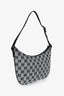 Gucci Black/Grey Canvas Guccisima Shoulder Bag