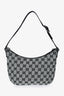 Gucci Black/Grey Canvas Guccisima Shoulder Bag