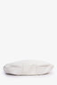 By Far White Grained Leather Large Amira Shoulder Bag