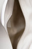 By Far White Grained Leather Large Amira Shoulder Bag