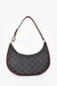 Celine 2021 Brown Canvas 'Ava' Shoulder Bag