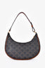 Celine 2021 Brown Canvas 'Ava' Shoulder Bag