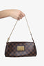 Louis Vuitton 2009 Damier Ebene Eva Pochette with Strap (As Is)