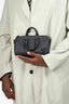 Louis Vuitton Black Grained Calfskin Aerogram Keepall X-Small Crossbody Bag