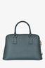 Prada Green Saffiano Lux Promenade Top Handle with Strap
