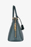 Prada Green Saffiano Lux Promenade Top Handle with Strap