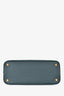 Prada Green Saffiano Lux Promenade Top Handle with Strap
