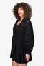 The Kooples Black Lace Long Sleeve Dress Size 1