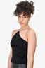 Gauge 81 Black Chain Detail 'Sefrou' Sleeveless Top Size XS