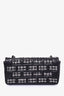 Pre-Loved Chanel™ 2004/05 Black/White Tweed/Leather Brick Reissue Flap Bag