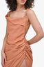 Jacquemus Terracotta 'LA Robe Saudade' Strappy Dress Size 38