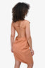 Jacquemus Terracotta 'LA Robe Saudade' Strappy Dress Size 38