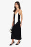 Robe nuisette à franges Ellery noir/blanc taille 36