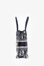 Christian Dior 2020 Navy Oblique Mini Book Tote