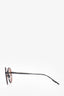 Oliver Peoples Matte Black Square Framed Sunglasses
