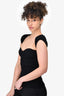 Khaite Black 'Ista' Top Size S