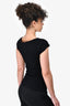 Khaite Black 'Ista' Top Size S