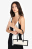Recto Beige/Black Canvas Envelope Bag